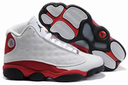 Women Jordan 13 White/Red